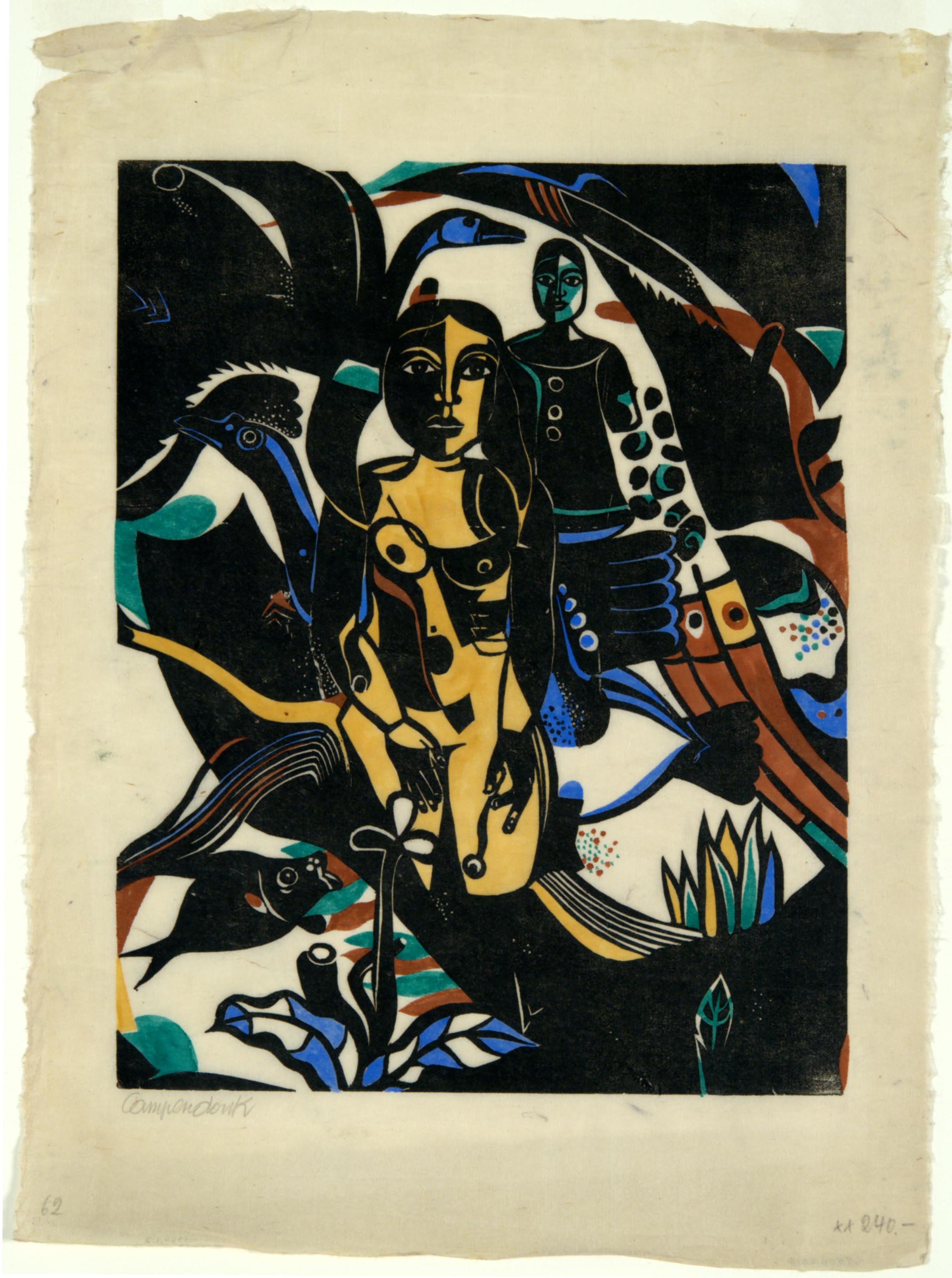 Heinrich Campendonk, Occurrence, 1920