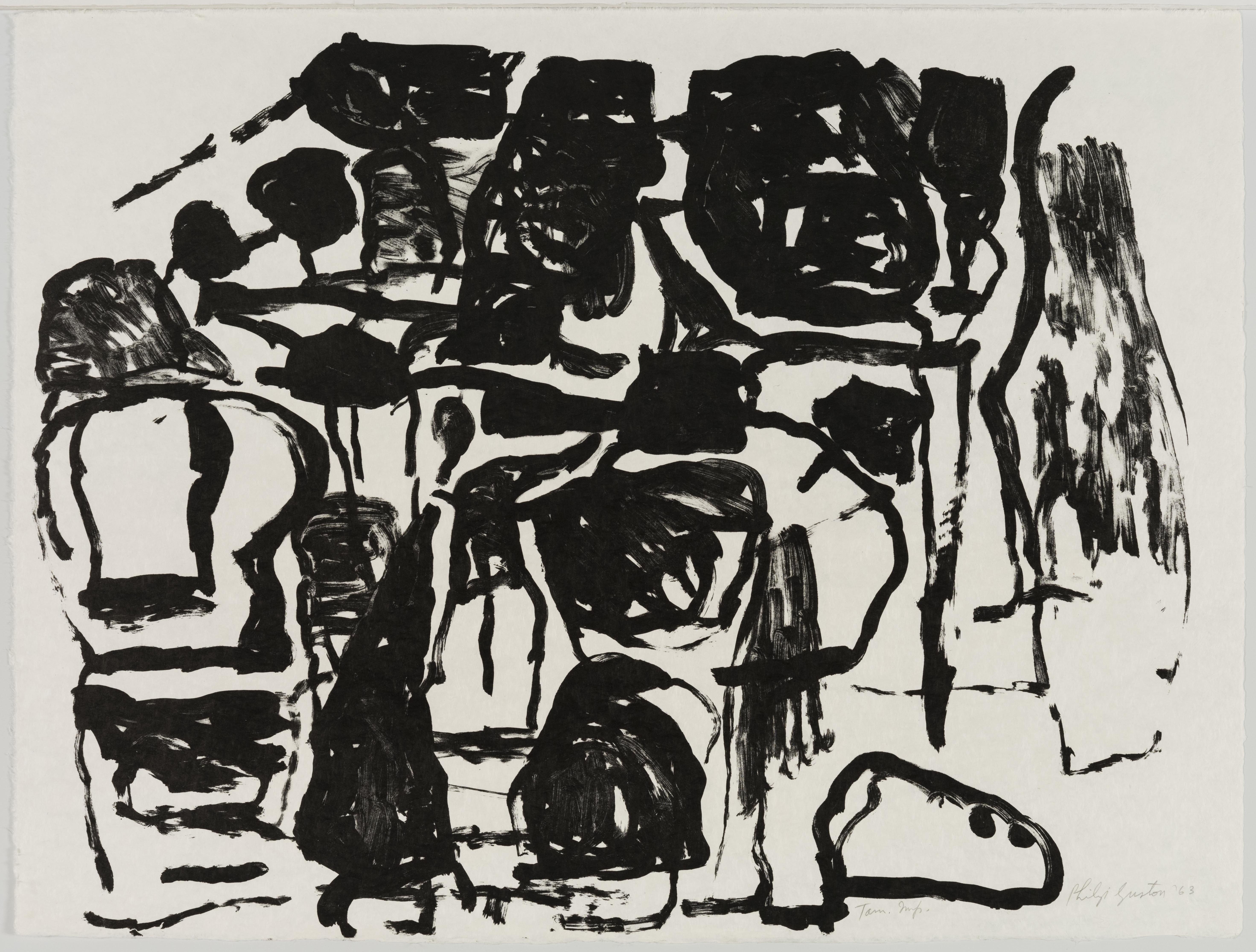 Philip Guston, I (Untitled), June 1963