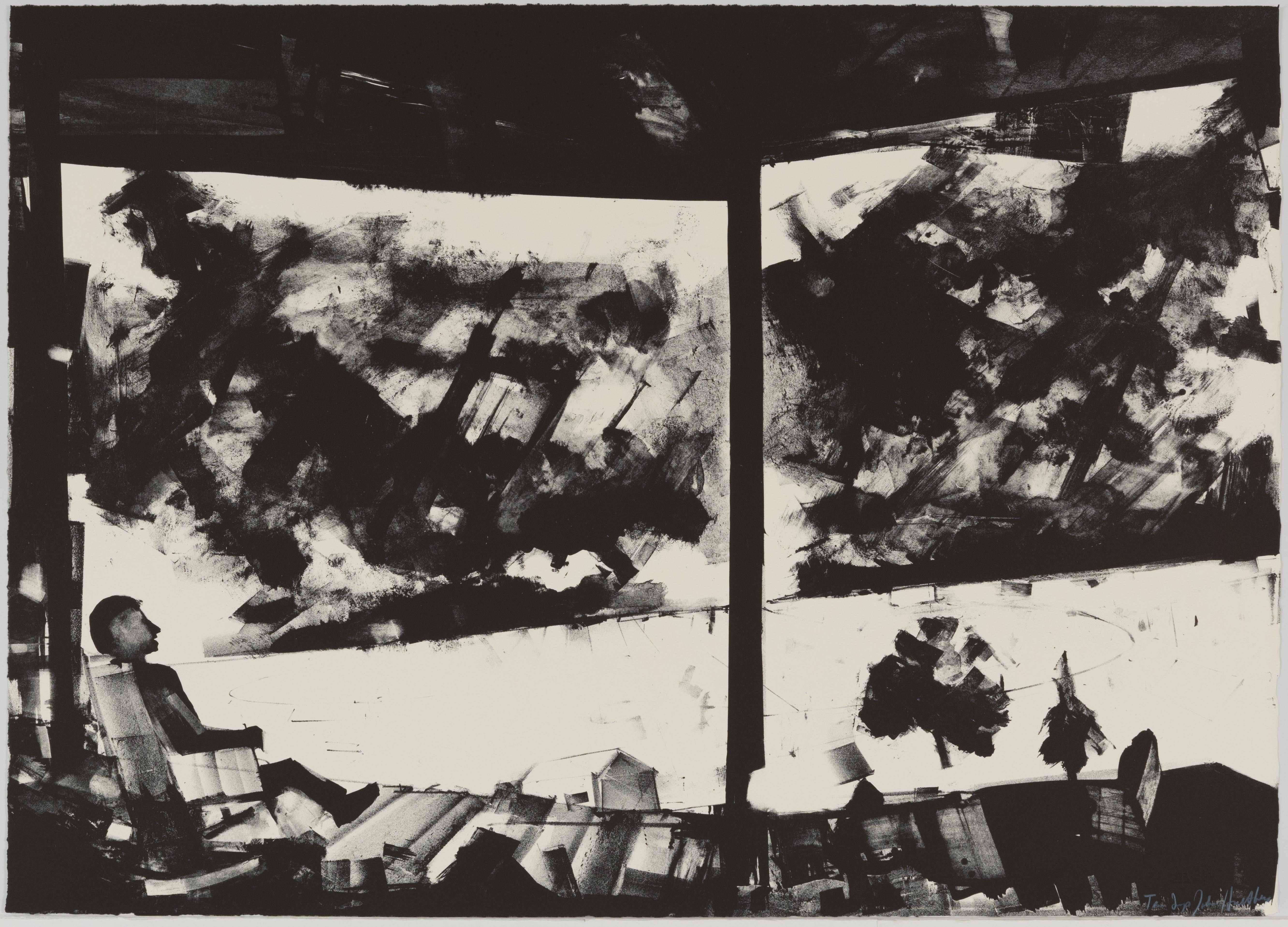 John Hultberg, Porch Serenity, January-February, 1963