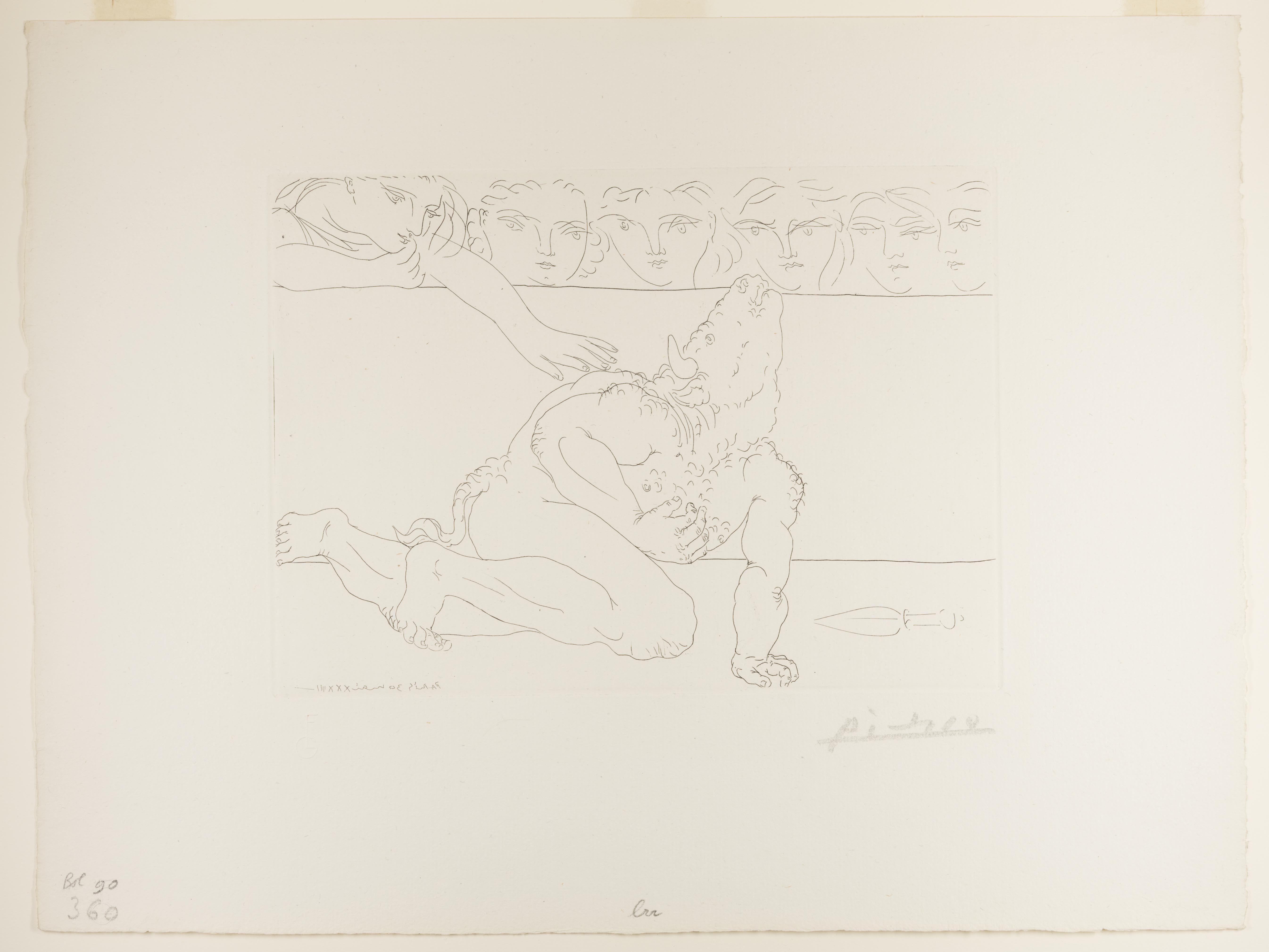 Pablo Picasso, Dying Minotaur, May 30, 1933