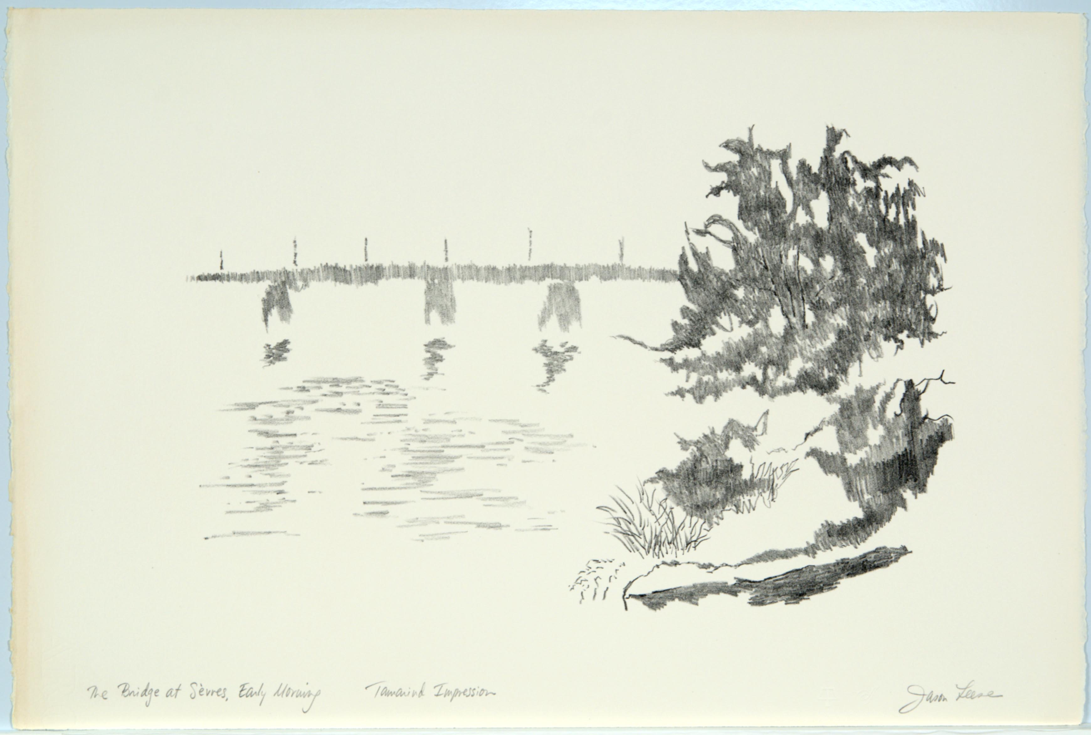Jason Leese, The Bridge at Sevres, Early Morning (Scenes of Paris III), 1963