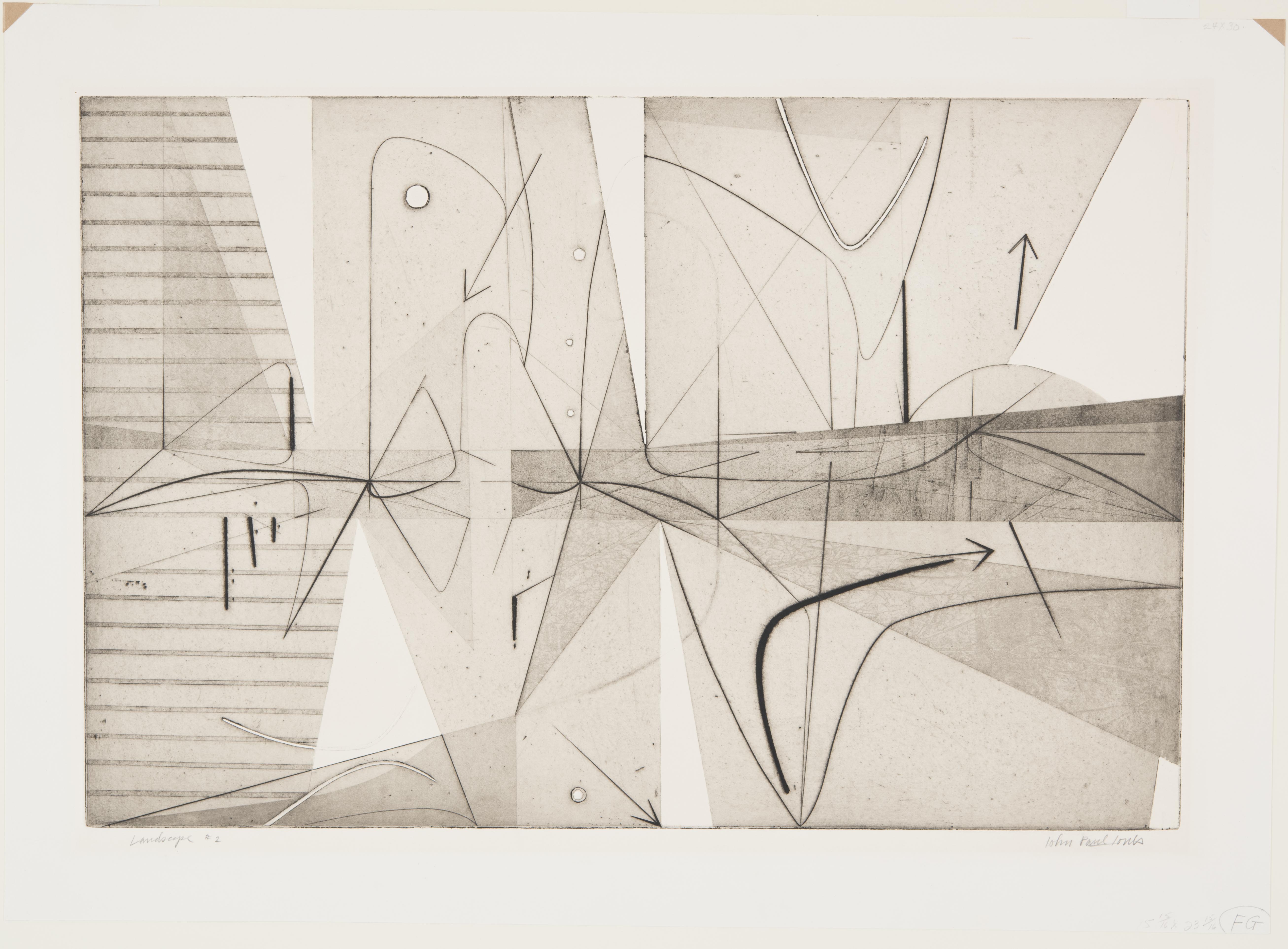 John Paul Jones, Landscape No. 2, 1950