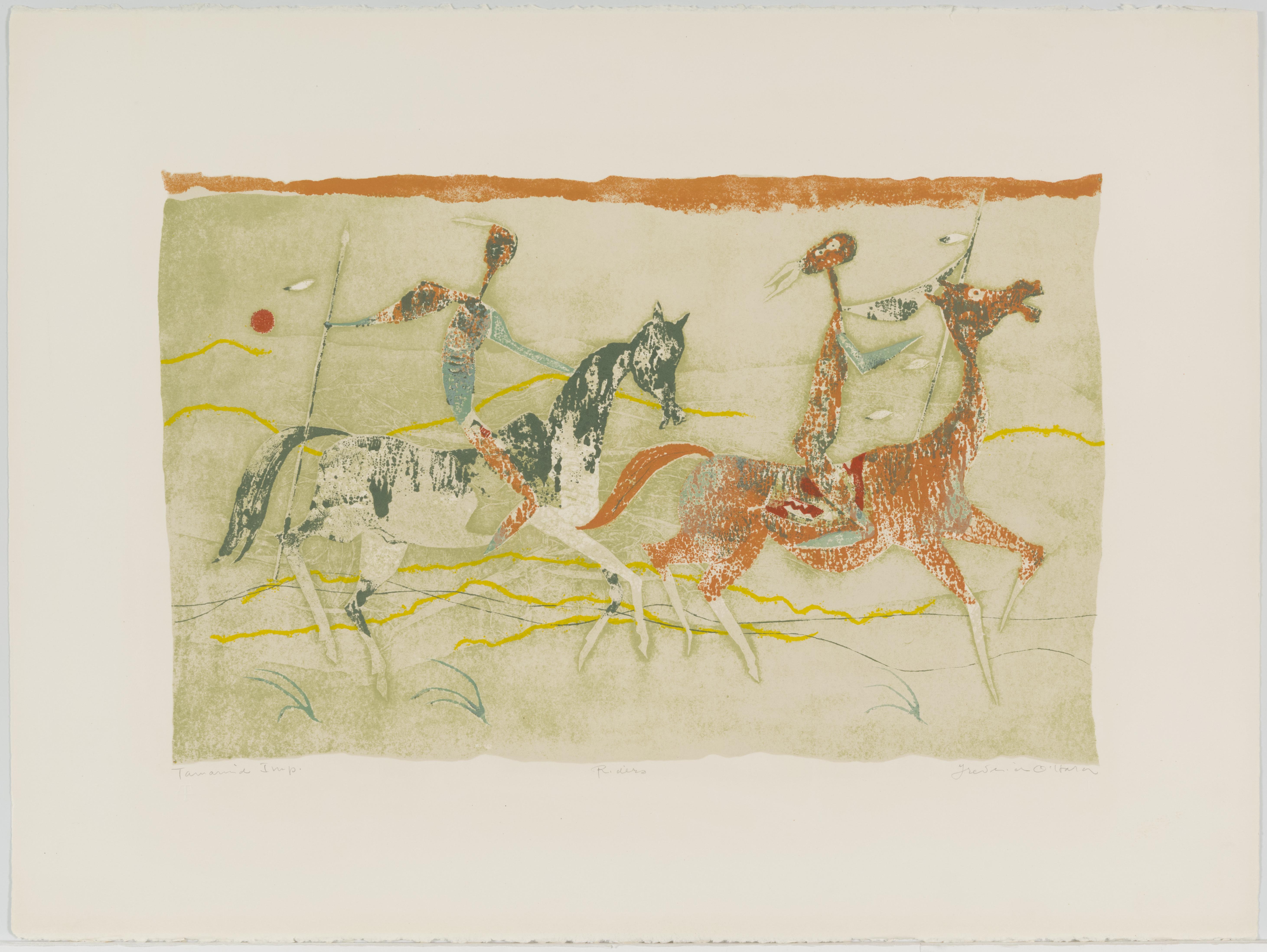 Frederick O'Hara, Riders, September 28-October 24, 1962