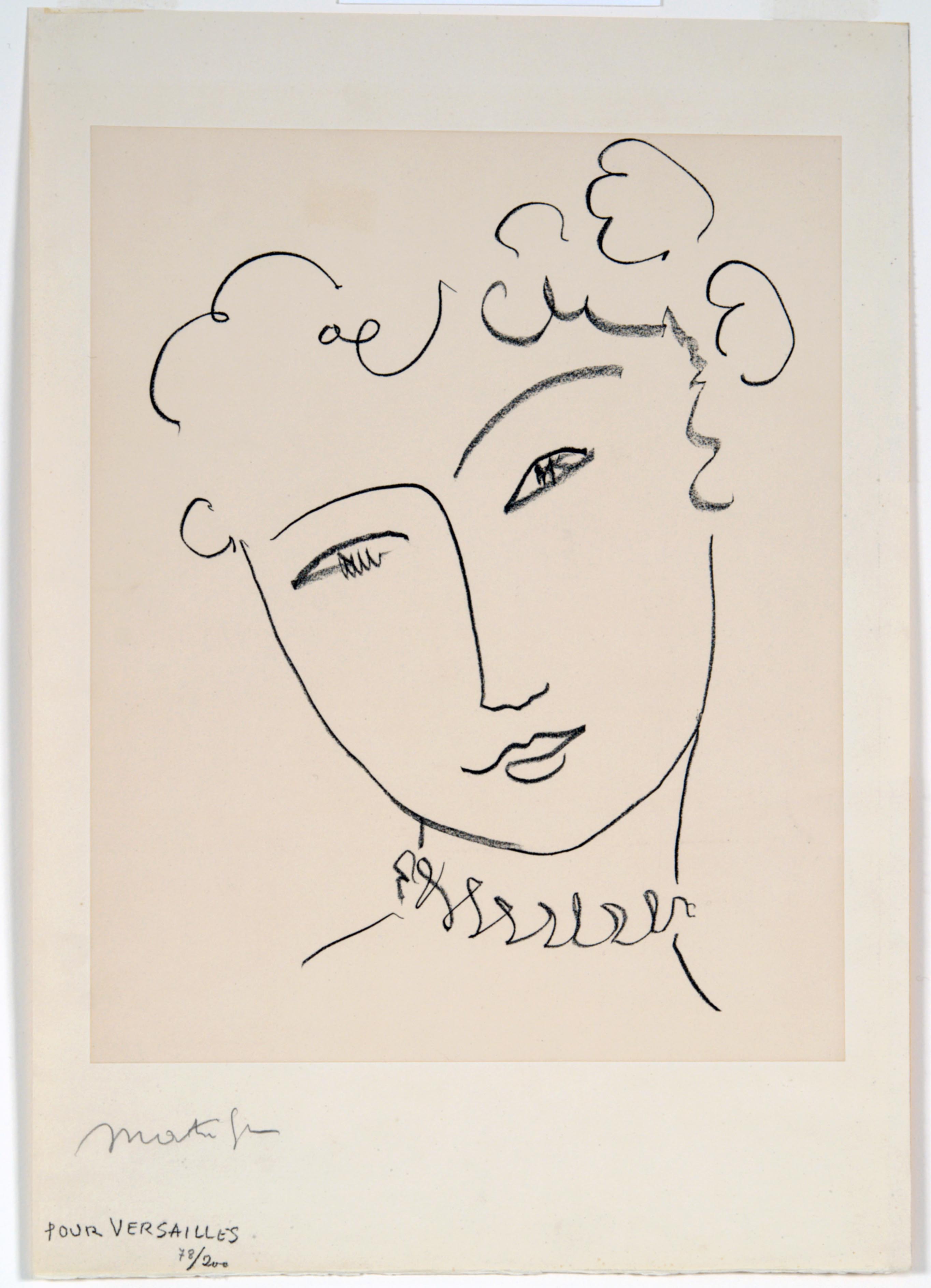 Henri Matisse, La Pompadour, 1951