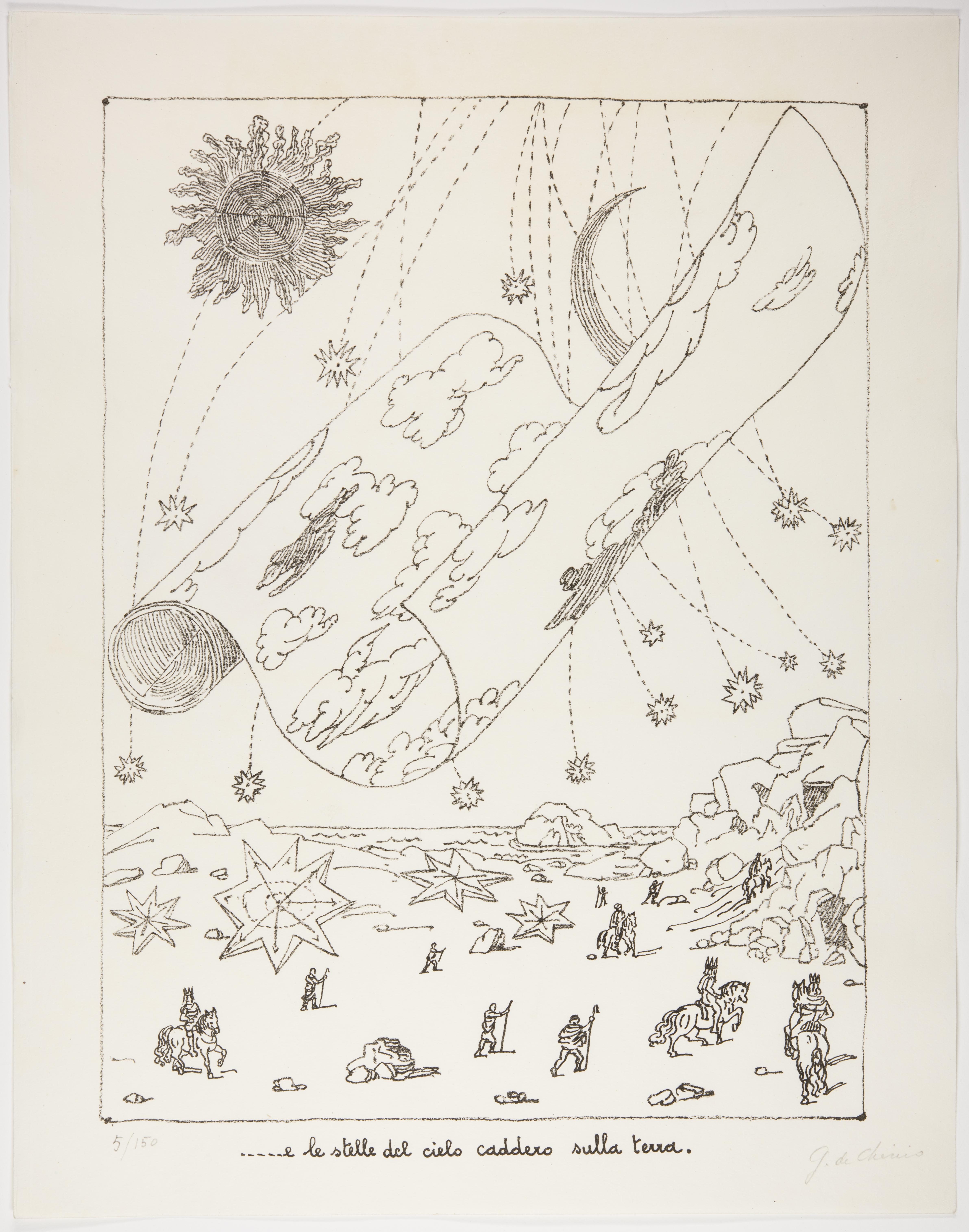Giorgio de Chirico, ... e le stelle del cielo caddero sulla terra. (Rev. 6:12-), 1888-1969