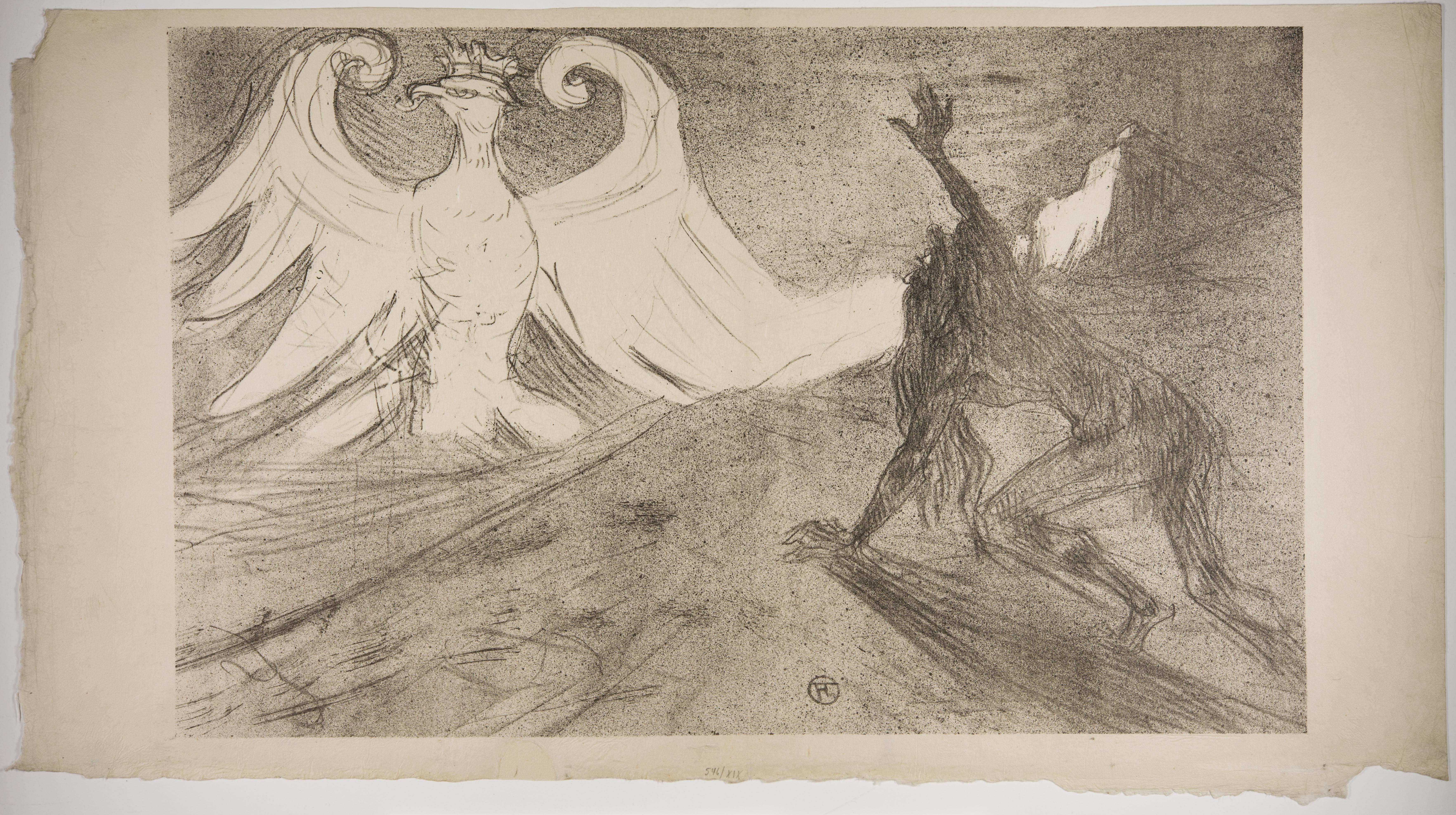 Henri de Toulouse-Lautrec, Au pied du Sinai, 1898