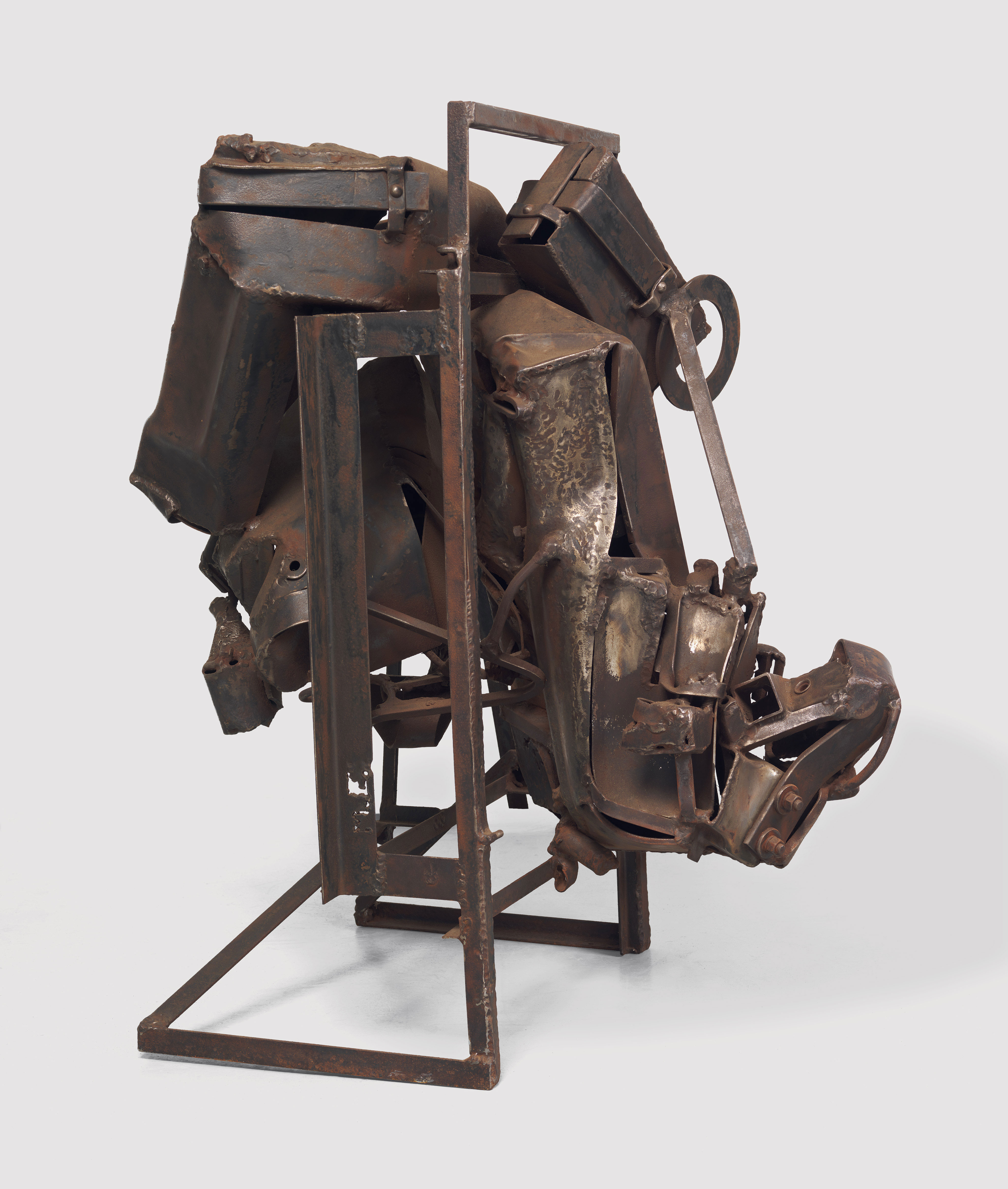 August the Squared Fire, by Melvin Edwards, 1965