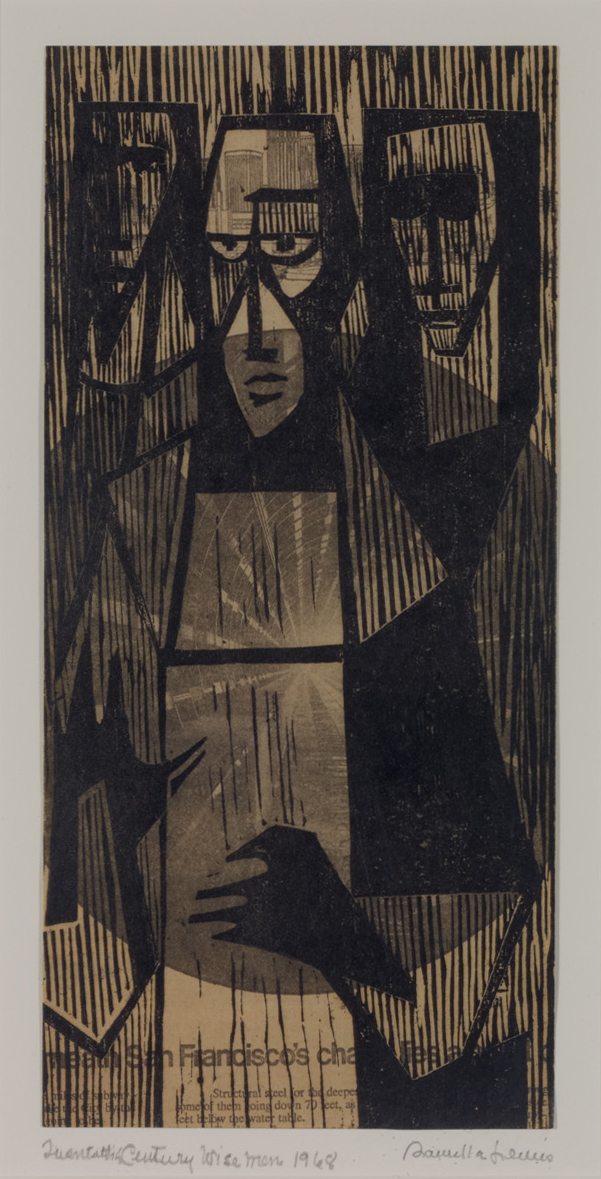 Twentieth Century Wise Men, by Samella Lewis, 1968