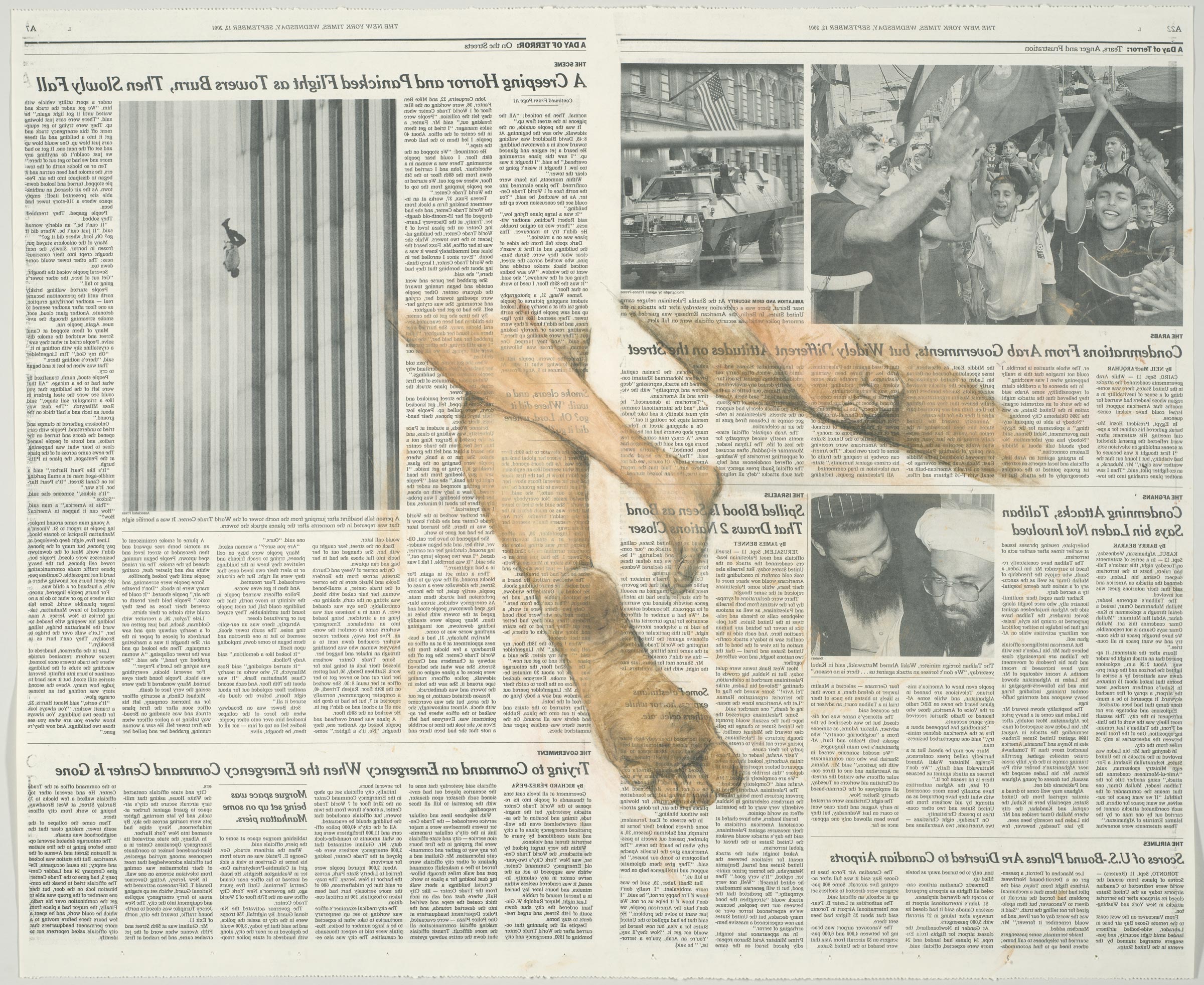 September 12, by Robert Gober, 2005–9