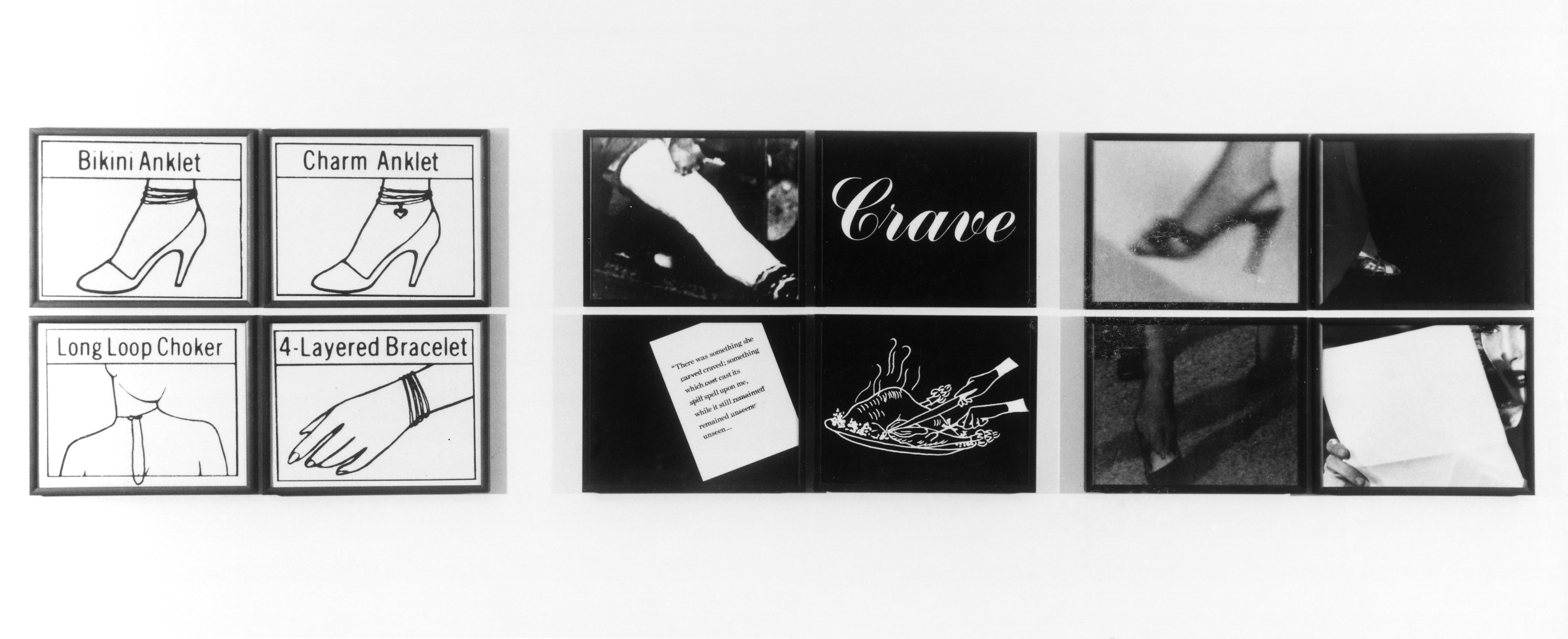Model Pleasure III, by Silvia Kolbowski, 1983