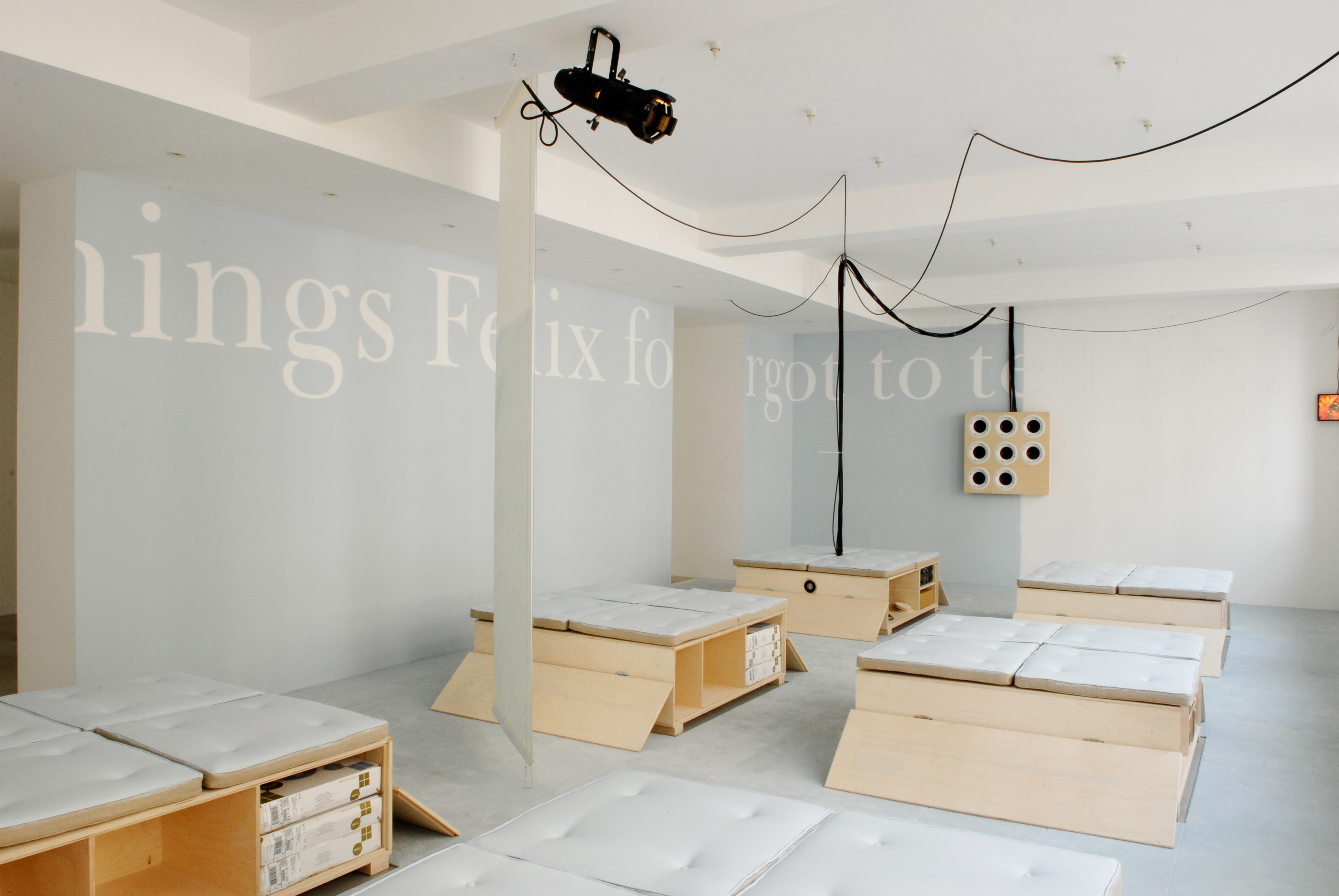 The Second Sentence of Everything I Read Is You: Mourning Sex, by Stephen Prina, 2005–7