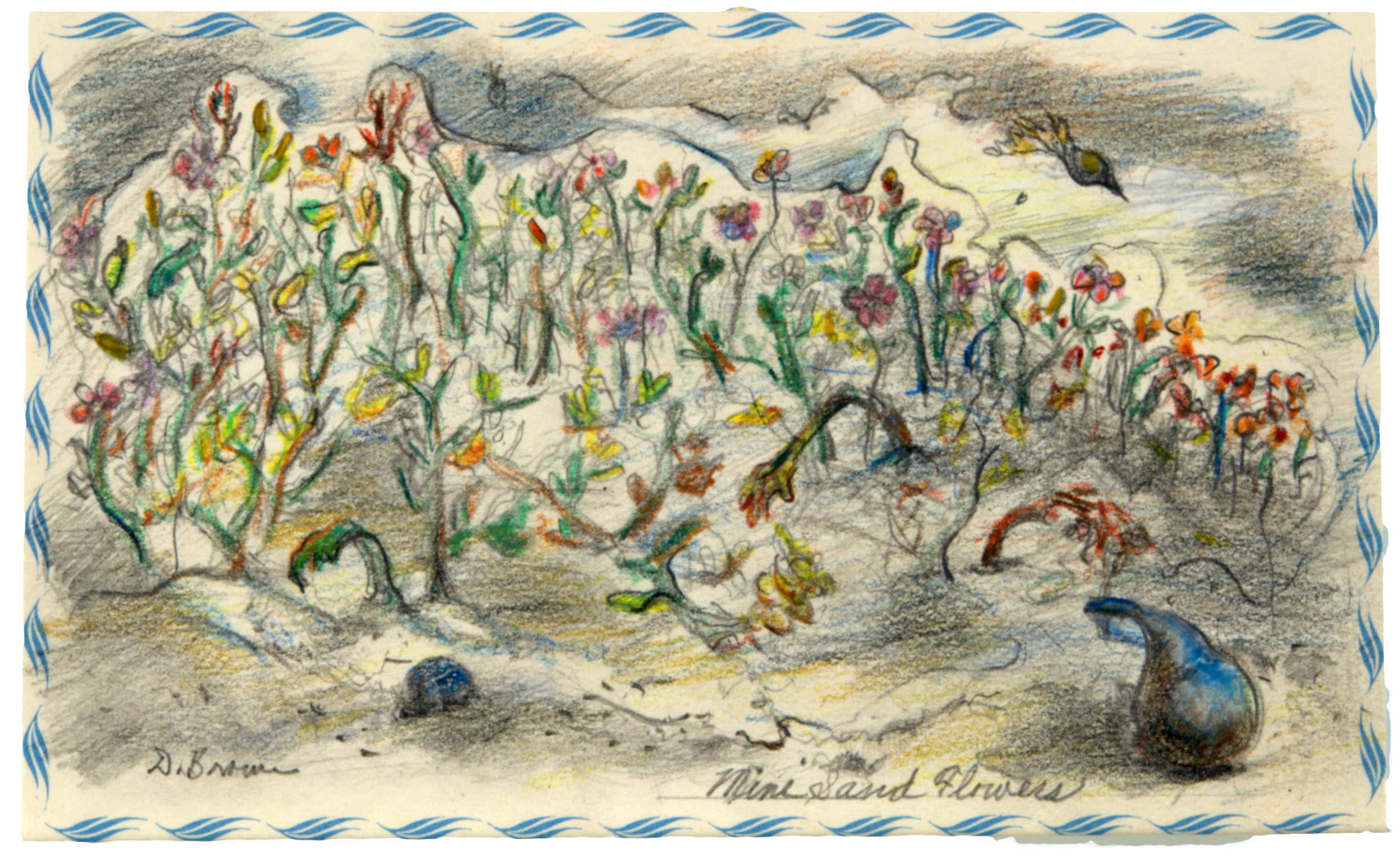 Dorothy Woodhead Brown, Mini Sand Flowers, 1968