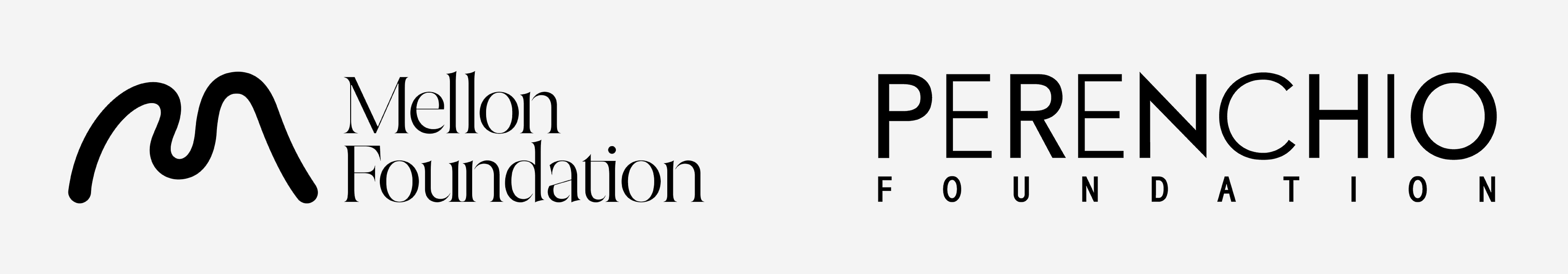 Mellon Foundation & Perenchio Foundation logos