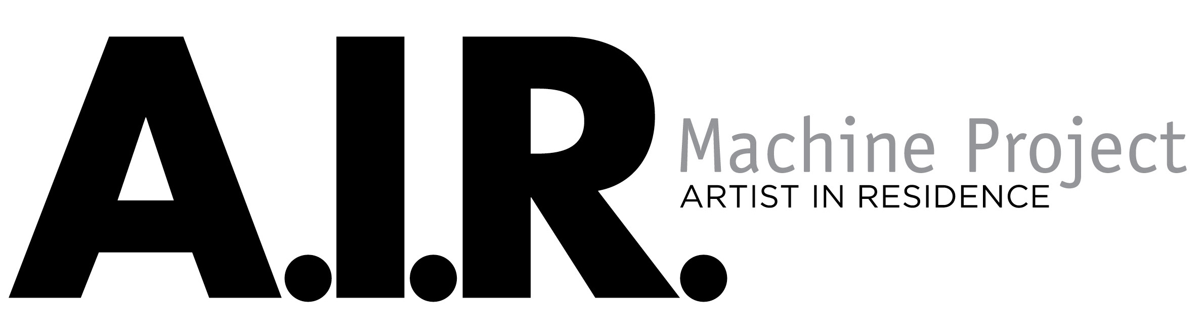 Machine Project Artist In Residence logo