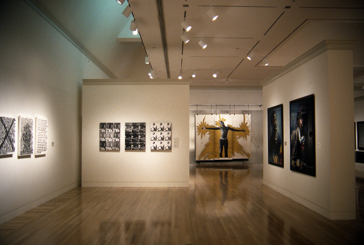 Black Male: Representations of Masculinity in Contemporary American Art, installation view, Hammer Museum, Los Angeles, April 25, 1995–June 18, 1995.