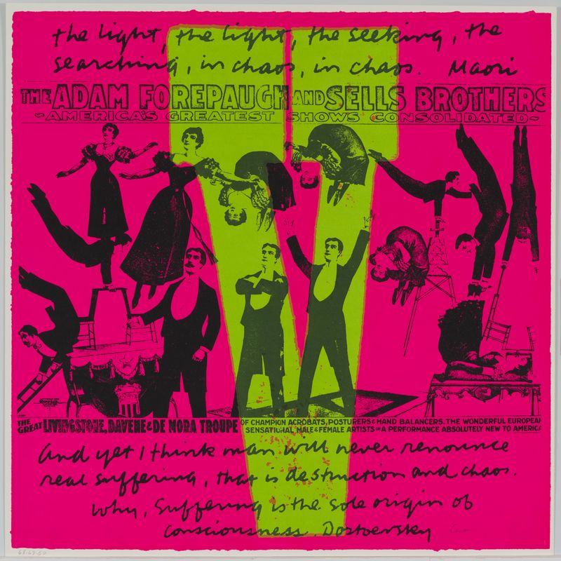 Corita Kent, v very interesting, 1968