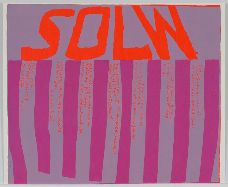 Corita Kent, solw, 1967