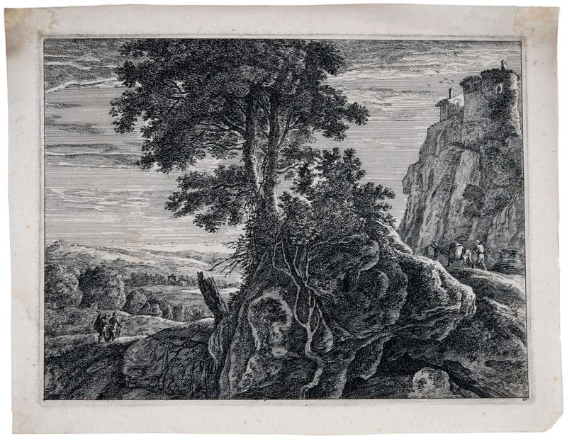 Anonymous, Landscape, 18th century