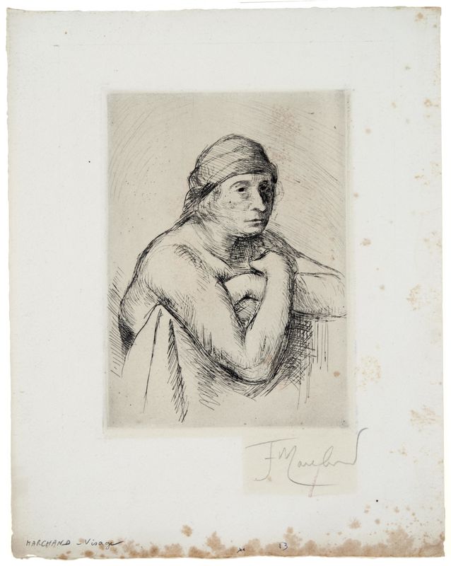 Jean Hippolyte Marchand, Visage, n.d.