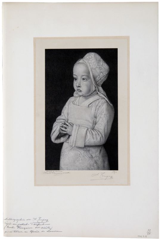 Alexandre Toupey, Portrait of a Child, n.d.