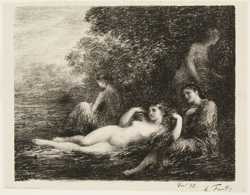 Henri Fantin-Latour, Female Bathers, 1898