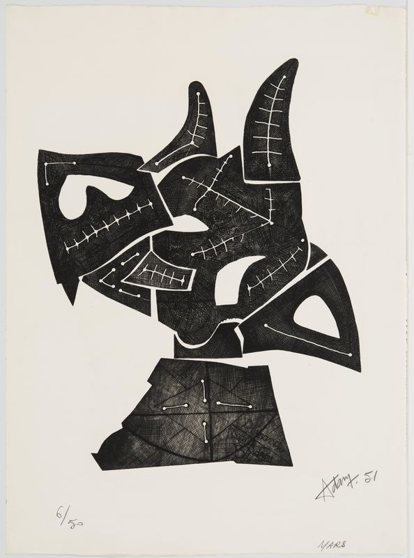 Henri Georges Adam, March or Horned Beast, 1951