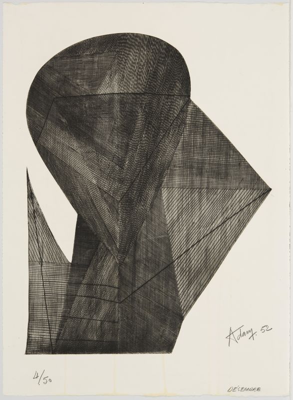 Henri Georges Adam, December, 1952