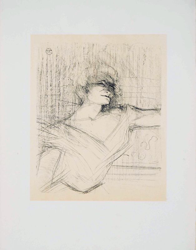 Henri de Toulouse-Lautrec, Fallen for It, plate 2, 1898