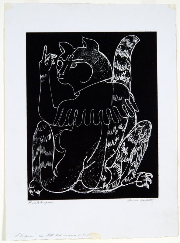 Henri de Waroquier, Enigma, 1951