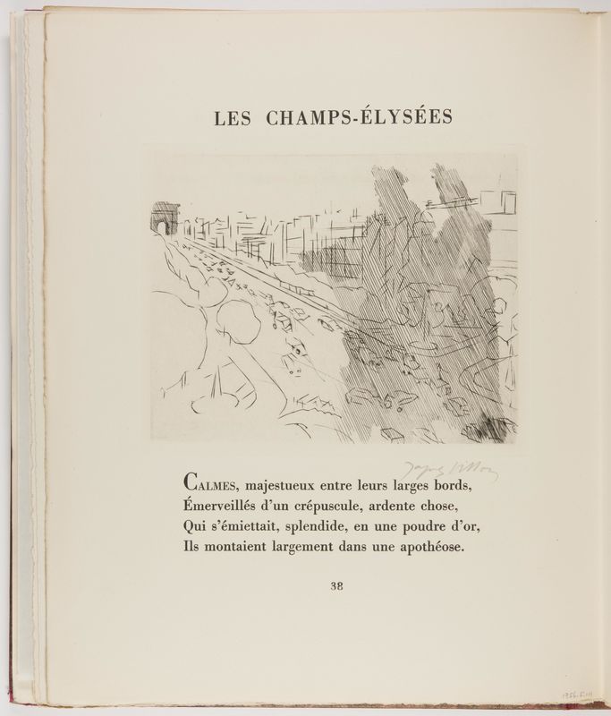 Jacques Villon, Poésies de Pierre Corrard, 1937