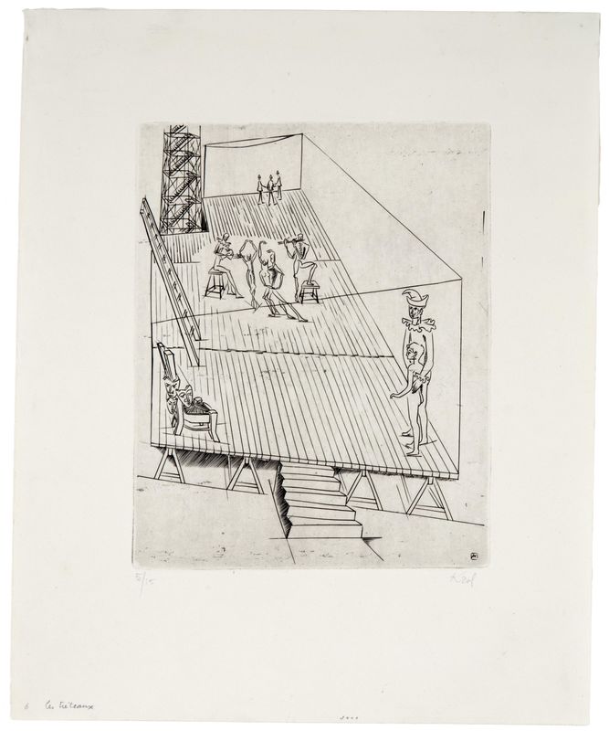 Zygmunt Krol, The Stage (Les Treteaux), n.d.