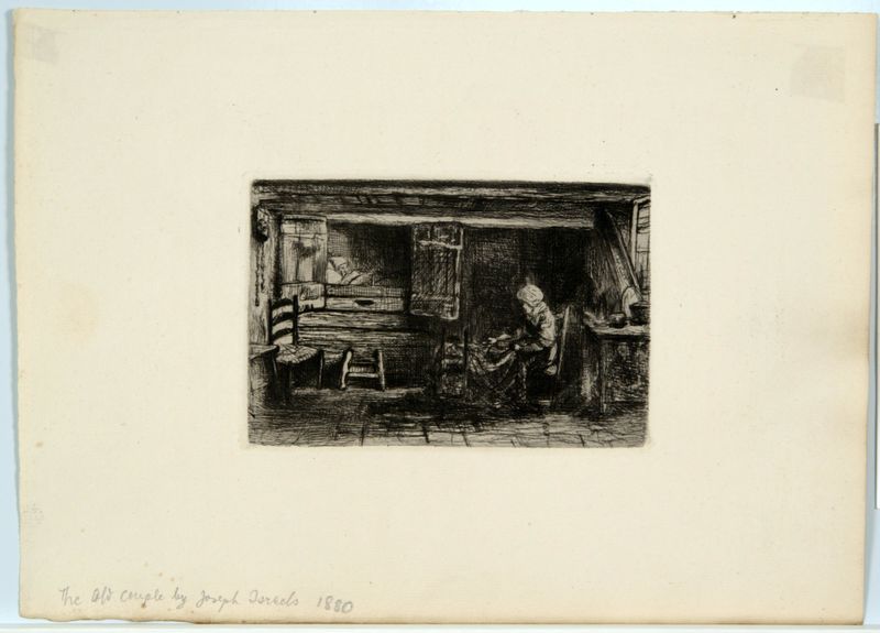 Jozef Israëls, Old and Worn, 1873
