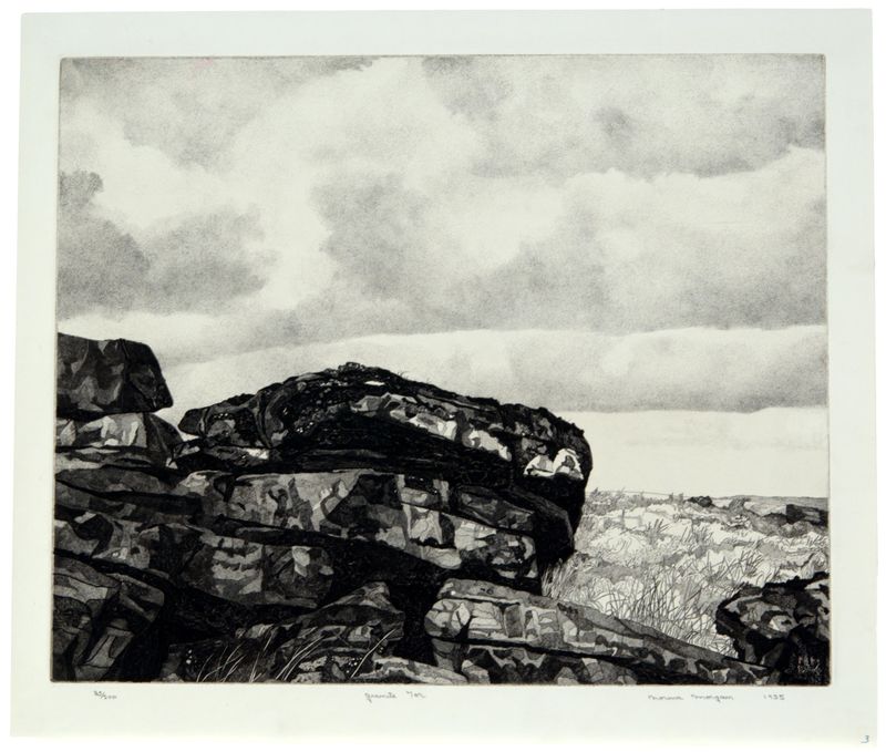 Norma Morgan, Granite Tor, 1954