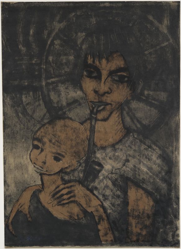 Otto Mueller, Gypsy Madonna, 1926 - 1927