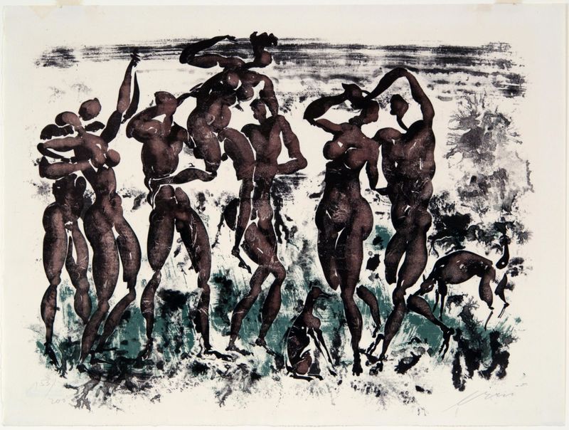 Hans Erni, Bacchanal, 1953