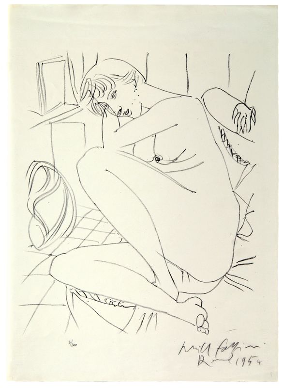 Unknown, Untitled (Nude Woman), 1954