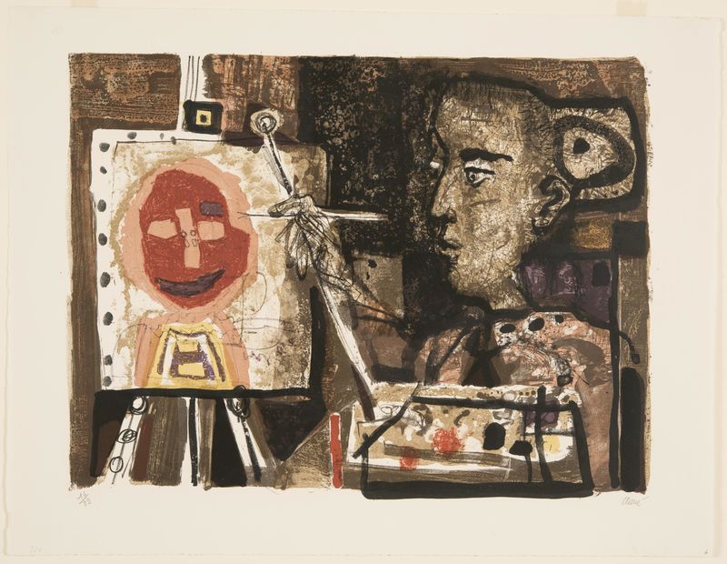 Antoni Clavé, The Studio, 1953