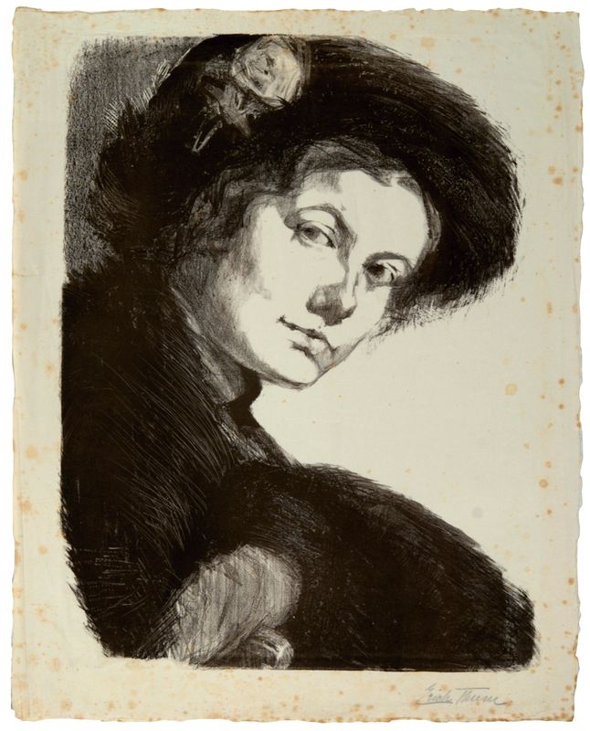 Erich Thum, Untitled (Portrait of a Woman), n.d.