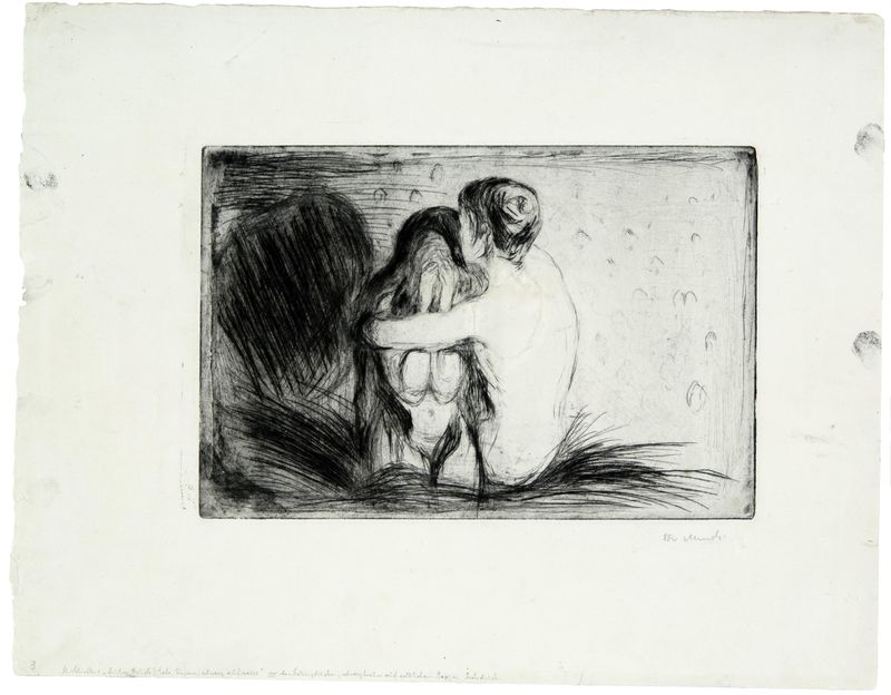 Edvard Munch, Consolation, 1894