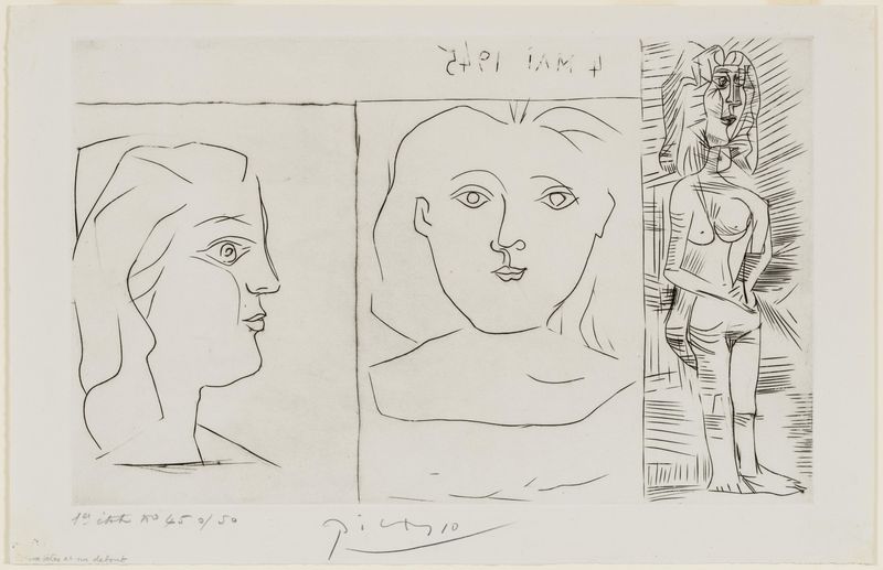 Pablo Picasso, May 4, 1945, 1945