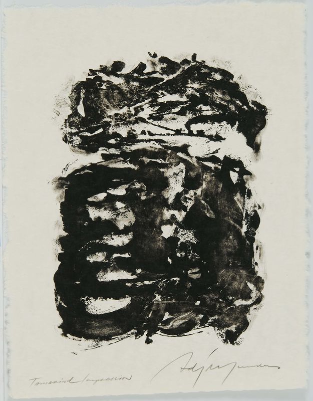 Adja Yunkers, Untitled, Number II, November 28-29, 1960