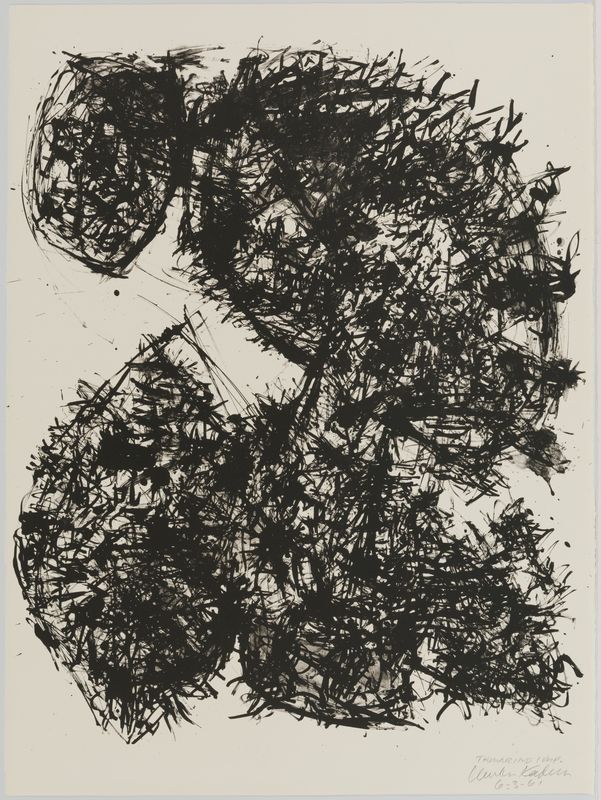Reuben Kadish, Untitled, June 3-6, 1961
