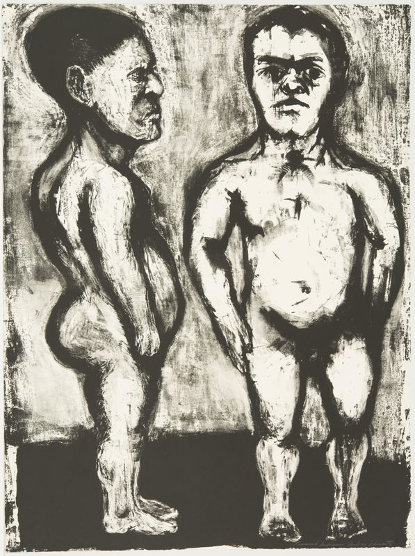 Aubrey Schwartz, Nude Dwarfs (VI), 1960