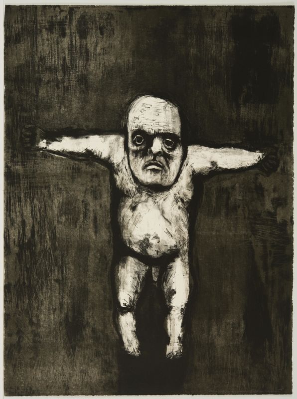 Aubrey Schwartz, Nude Man (VII), September - November 1960