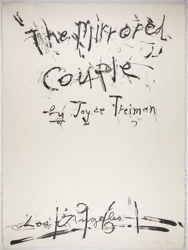 Joyce Treiman, I The Mirrored Couple, 1961