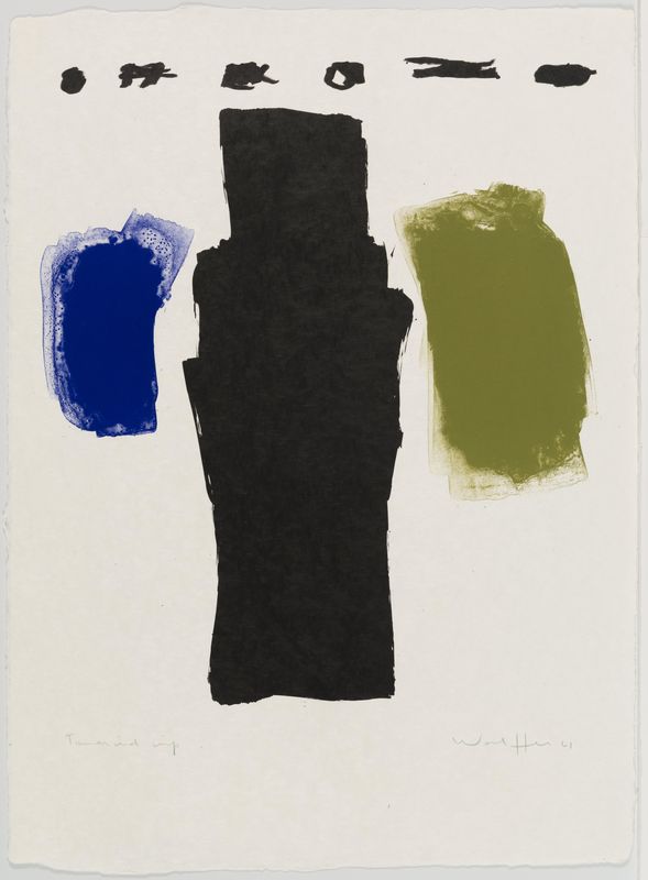 Emerson Woelffer, Untitled, July 26-September 13, 1961