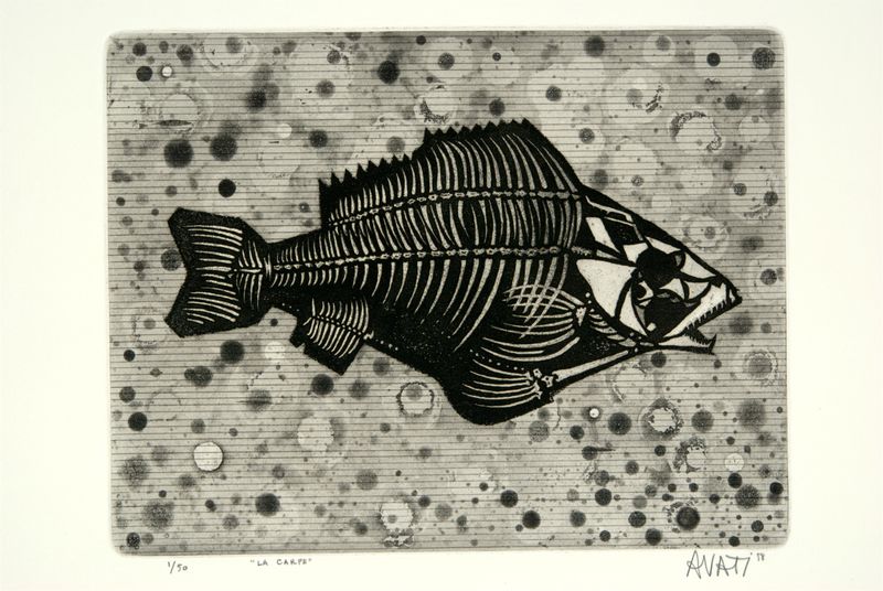 Mario Avati, The Carp, July 1958