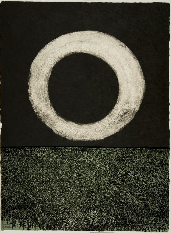 Antonio Frasconi, Moon (XIV), March 16-23, 1962