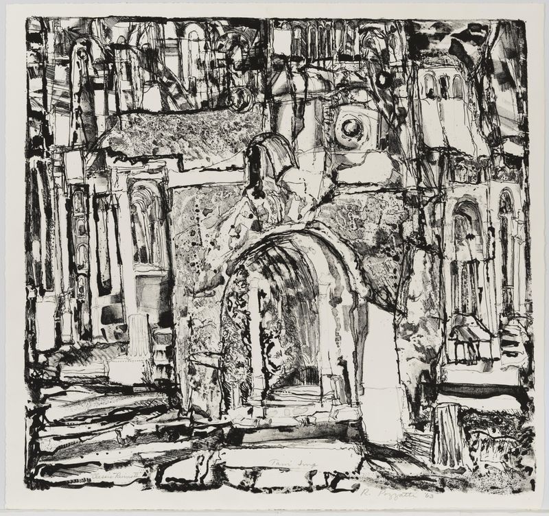 Rudy Pozzatti, Classic Ruins II, February 12-15, 1963