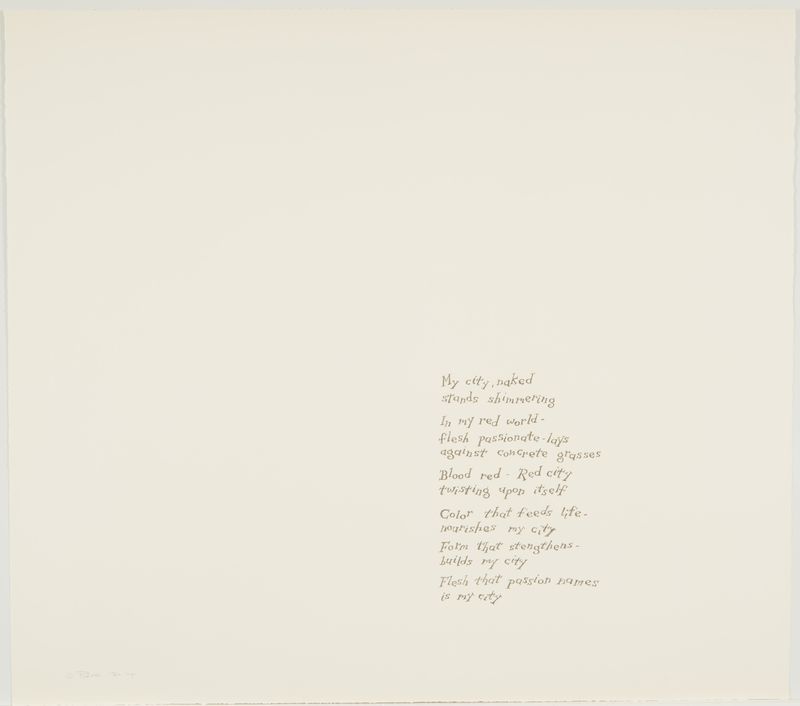 Reva Urban, Poetry Page (III), August 27-September 5, 1962